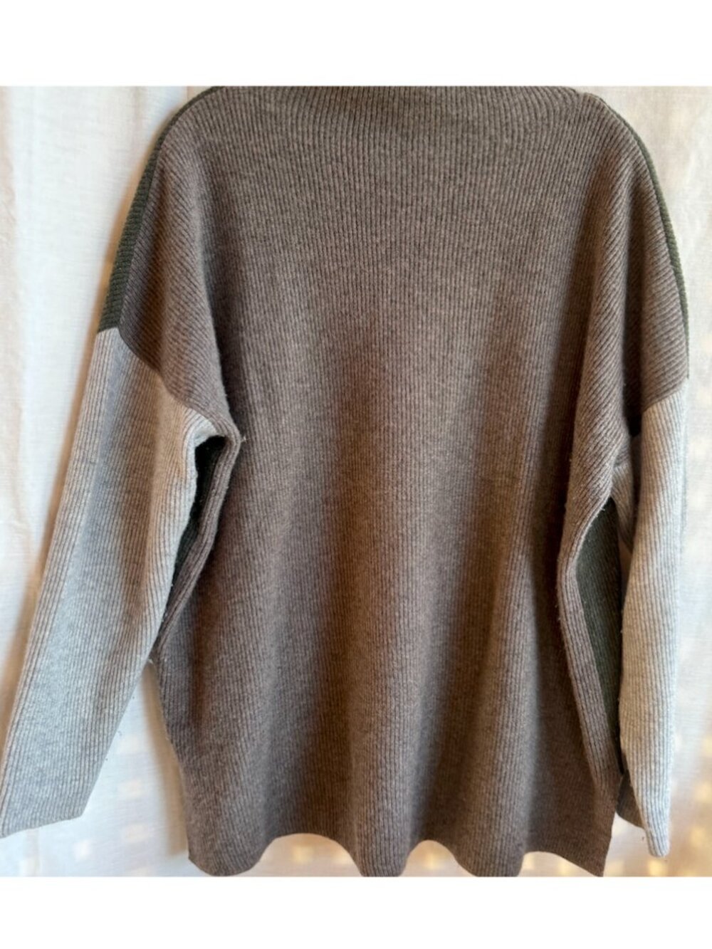 Kokun Colorblock Cashmere Sweater